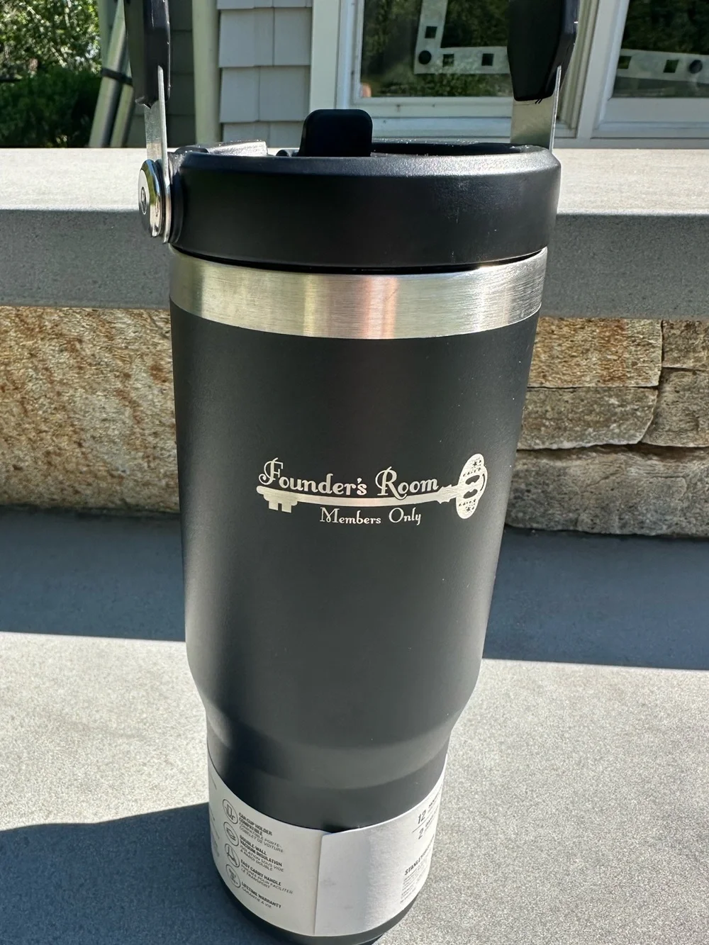 New Custom Engraved Stanley Iceflow Flip Straw Tumbler with Handle 30 oz - Picture 2 of 8